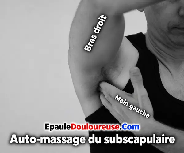Technique d’automassage du sous-scapulaire