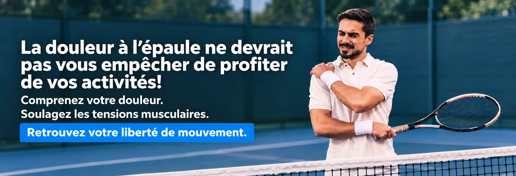 Soulagement de la douleur musculaire à l’épaule