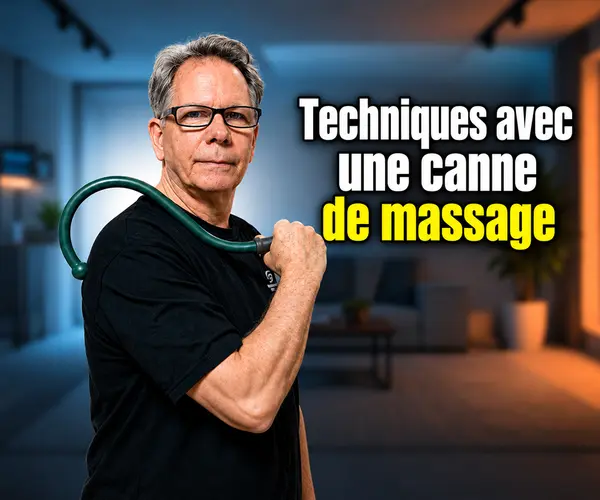 Techniques d’automassage avec une canne de massage