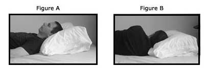 oreiller trop épais 