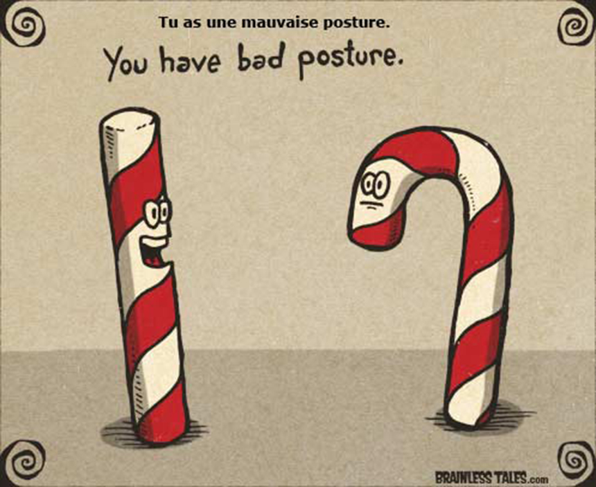 mauvaise posture