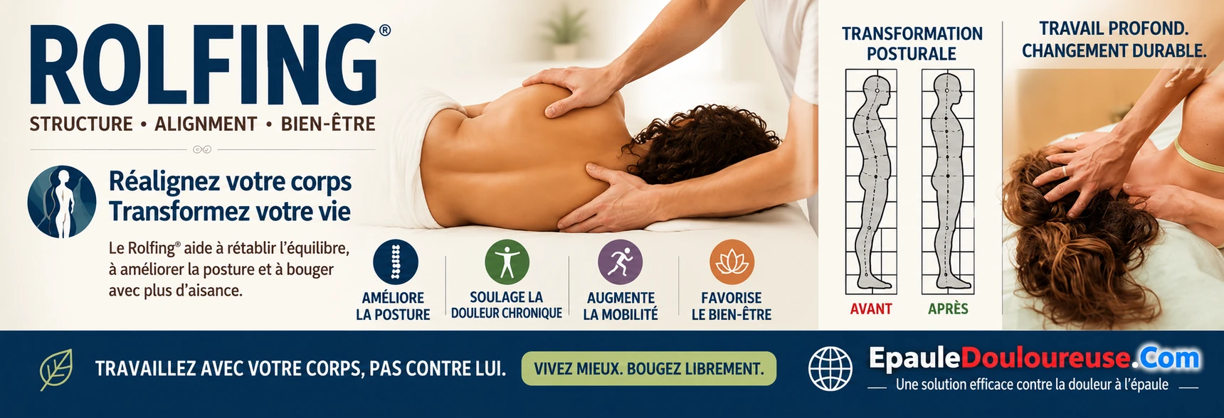 Rolfing : structure, alignement et bien-être
