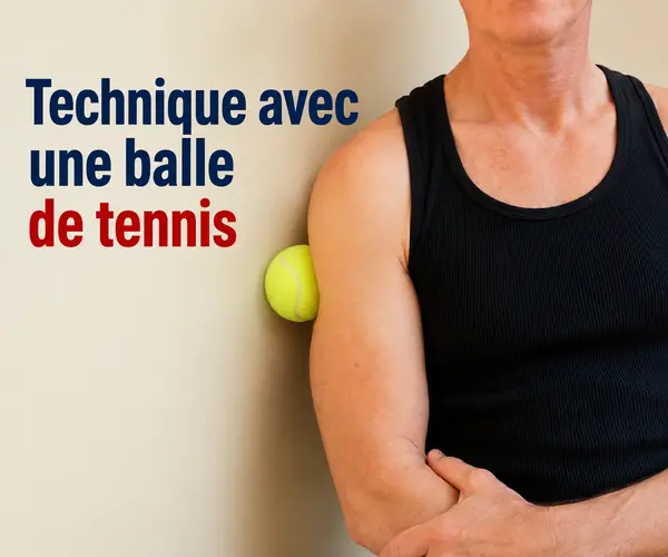 Techniques d’automassage avec une balle de tennis